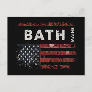 Cartão Postal Bath Maine