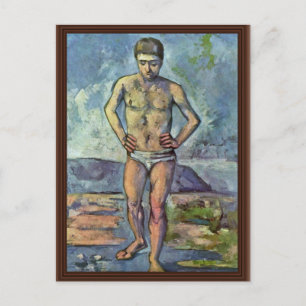 Cartão Postal Bathers Por Paul Cézanne (Melhor Qualidade)