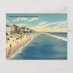Cartão Postal Bathing Beach, Old Orchard Beach, Maine