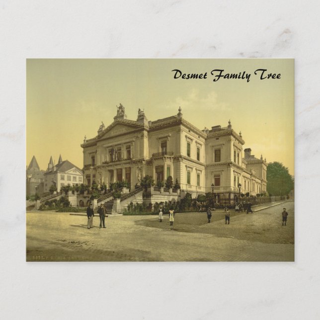 Cartão Postal Baths, Spa, Bélgica (Frente)