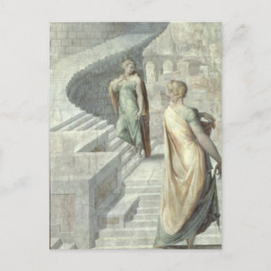 Cartão Postal Bathsheba Visitando David, c.1553