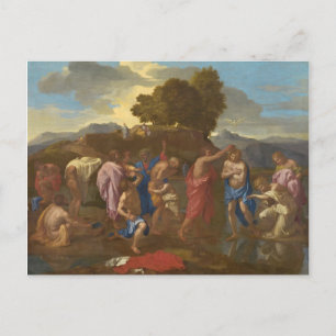 Cartão Postal Batismo do Cristo, 1641-42