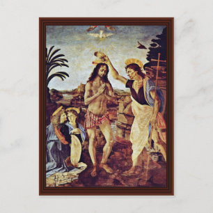 Cartão Postal Batismo Do Cristo Por Sarto Andrea Del