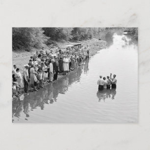 Cartão Postal Batismo no Rio, 1940