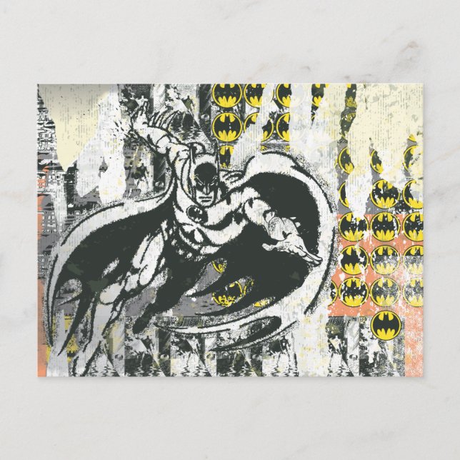 Cartão Postal Batman - Aumentar Colagem 1 (Frente)