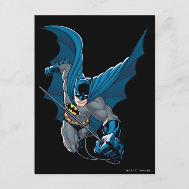 Cartão Postal Batman balança de corda (Frente)