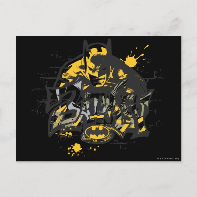 Cartão Postal Batman Design 10 (Frente)