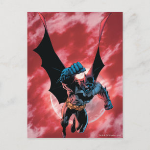 Cartão Postal Batman Firey Sky