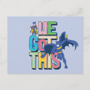 Cartão Postal Batman   Nós Podemos