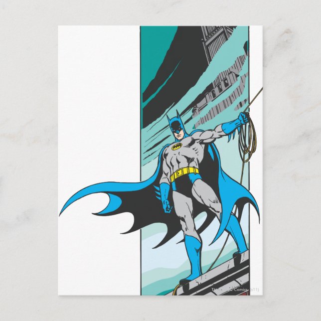 Cartão Postal Batman Perches (Frente)