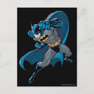 Cartão Postal Batman Punch