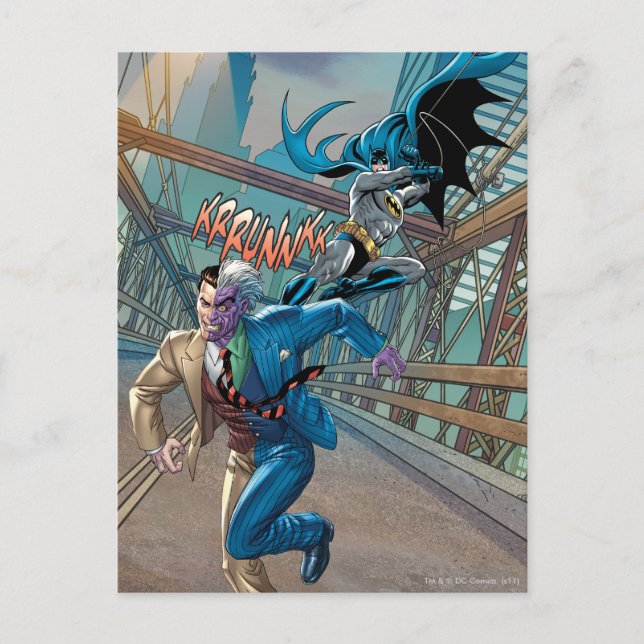 Cartão Postal Batman Rogue Rage - 7 (Frente)