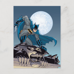 Cartão Postal Batman Scenes - Gargoyle