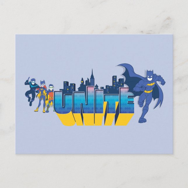 Cartão Postal Batman | UNIR (Frente)