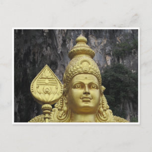 Cartão Postal batu cavernas lorde murugan