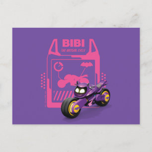 Cartão Postal Batwheels™ Bibi - O Ciclo da Batgirl