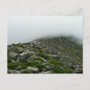 Cartão Postal Baxter State Park com Fog, Maine