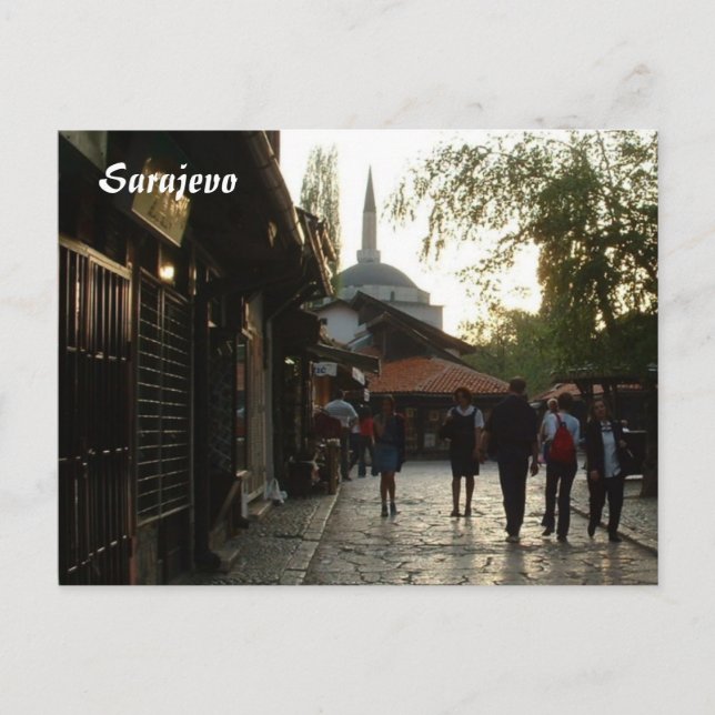 Cartão Postal Bazaar (Frente)