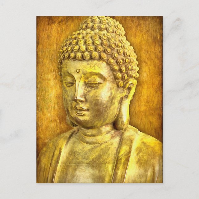 Cartão Postal Be the Buddha (Frente)