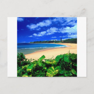 Cartão Postal Beach Haena Kauai Hawaii