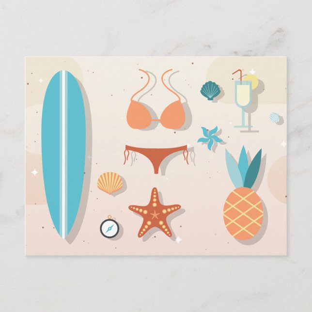 Cartão Postal Beach Life (Frente)