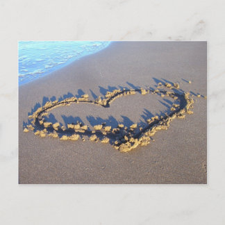 Cartão Postal Beach Love