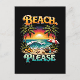 Cartão Postal Beach, Please