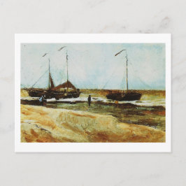 Cartão Postal Beach Scheveningen, Calm Weather, Vincent van Gogh