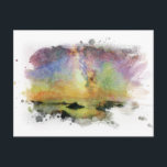 Cartão Postal *~* Beach Spiaggia delle cannelle AP12 Itália<br><div class="desc">CARTÃO POSTAL A Aquarela Energeticamente Avançado - CARTÃO POSTE de um IMPRESSÃO de ART - TEMA ITALIANO - PINTURA Abstrato-Colorida da Bela Spiaggia Mística Spiaggia delle cannelle Italia - Cannelle Beach Itália . Há um quadro Abstrato BRANCO ao redor da cor d'água colorida. (Procure produtos / itens semelhantes no AP12...</div>