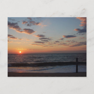 Cartão Postal Beach Sunrise