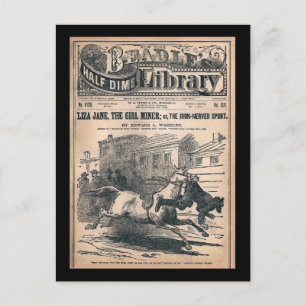 Cartão Postal Beadles Half Dime Library No. 1120 1901