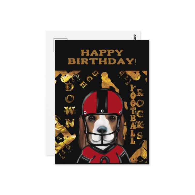 Cartão Postal Beagle (Frente/Verso In Situ)