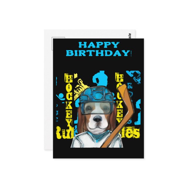 Cartão Postal Beagle (Frente/Verso In Situ)