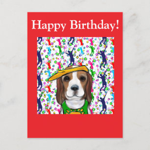 Cartão Postal Beagle