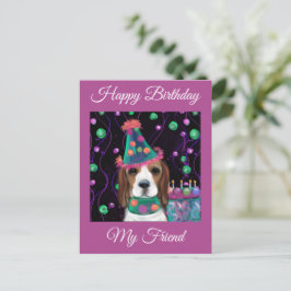 Cartão Postal Beagle
