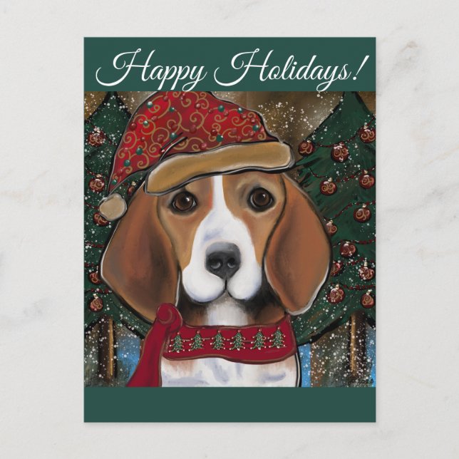 Cartão Postal Beagle (Frente)