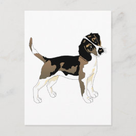 Cartão Postal Beagle Dog Pet Animal Paz Amor