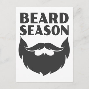 Cartão Postal Beard Season