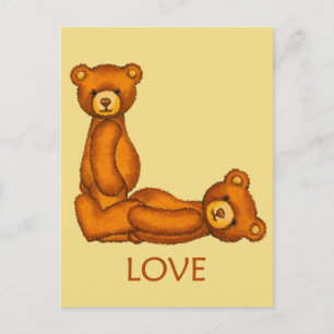 Cartão Postal Bears de bíblia ~ Escrituras de Amor 2 ~ Placas d