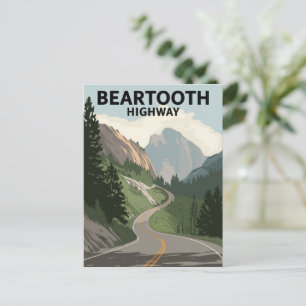 Cartão Postal Beartooth Highway Montana