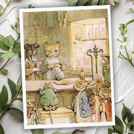 Cartão Postal Beatrix Potter A Tale de Ginger e Picles