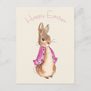 Cartão Postal Beatrix Potter, coelho da Páscoa