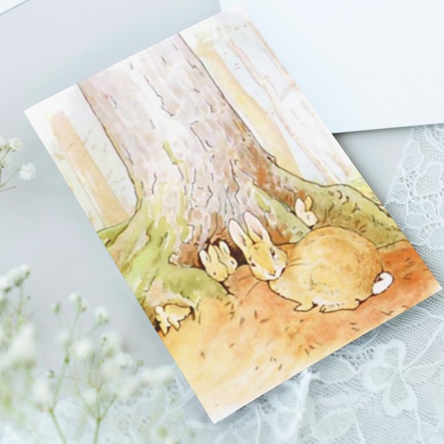 Cartão Postal Beatrix Potter do Conde de Pedro o Coelho (Criador carregado)