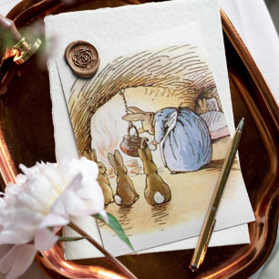 Cartão Postal Beatrix Potter do Conde de Pedro o Coelho