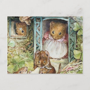 Cartão Postal Beatrix Potter Ginger E Picles