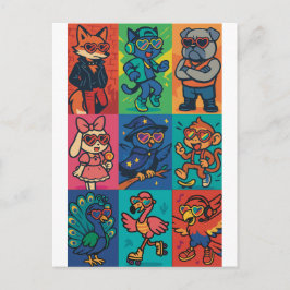 Cartão Postal Beats e Beast