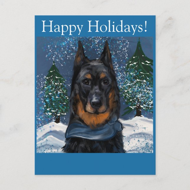 Cartão Postal Beauceron (Frente)