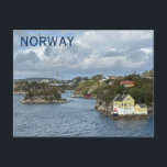 Cartão Postal Beautiful Norway Coast Postcard!<br><div class="desc">Beautiful Norway Coast Postcard!
By MammaBASIL.</div>