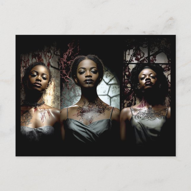 Cartão Postal Beautiful Vamps (Frente)