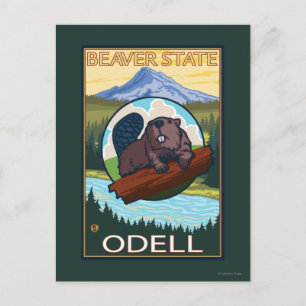 Cartão Postal Beaver & Mt. Hood - Odell, Oregon